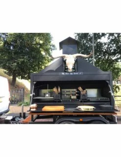 BARBECUE BOIS A ENCASTRER DIRTY HARRY 2300