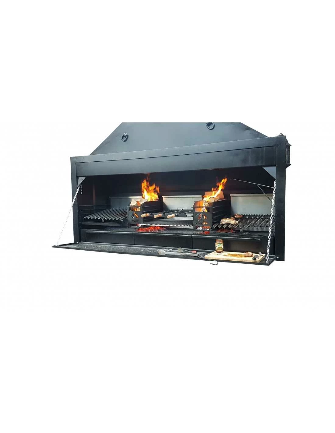 BARBECUE BOIS A ENCASTRER DIRTY HARRY 2300 – Image 4