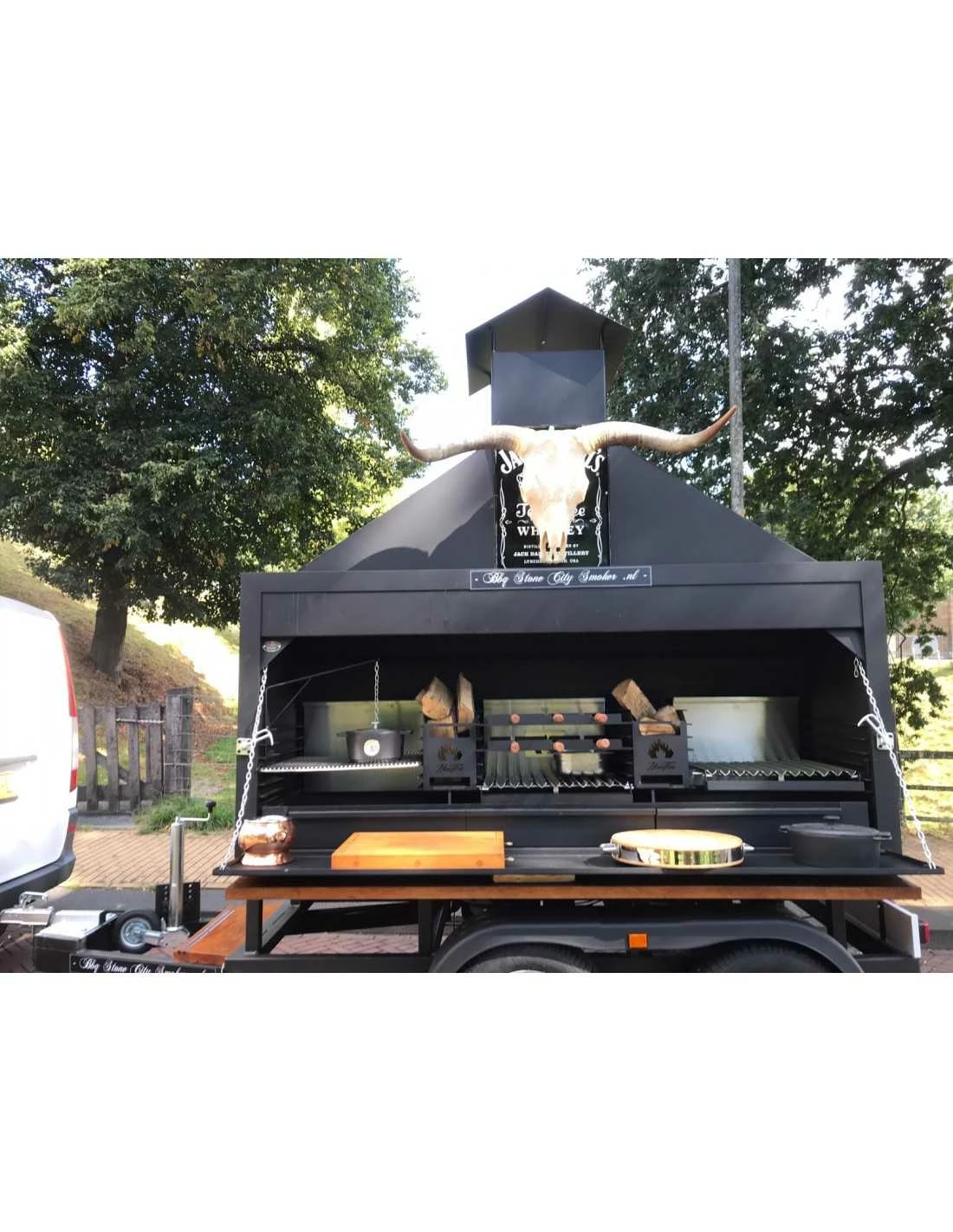 BARBECUE BOIS A ENCASTRER DIRTY HARRY 2300