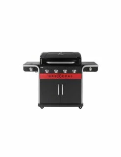 BARBECUE GAS2COAL 4 BRÛLEURS + PLANCHA + HOUSSE