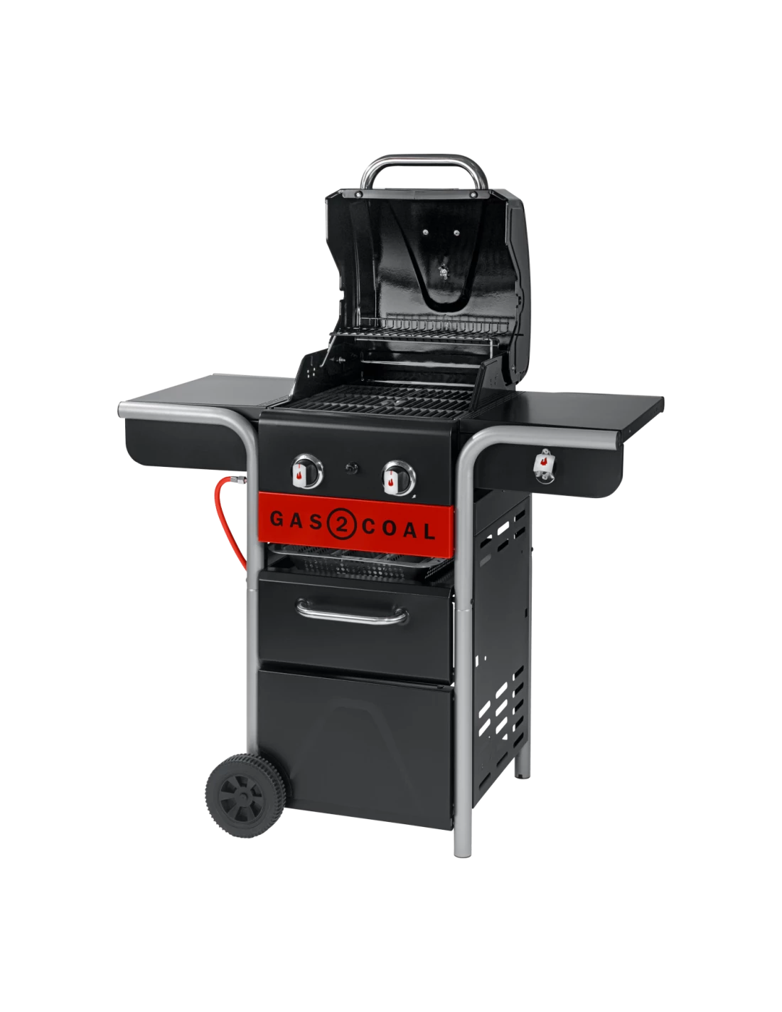 BARBECUE HYBRIDE GAS2COAL -2 BRÛLEURS - CHARBROIL – Image 4