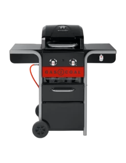BARBECUE HYBRIDE GAS2COAL -2 BRÛLEURS - CHARBROIL