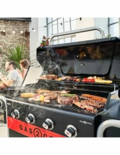 BARBECUE HYBRIDE GAS2COAL 4 BRÛLEURS - CHARBROIL