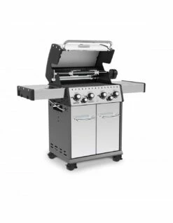 Broil King BARBECUE BARON S490IR INOX + ROTISSOIRE ET PLANCHA