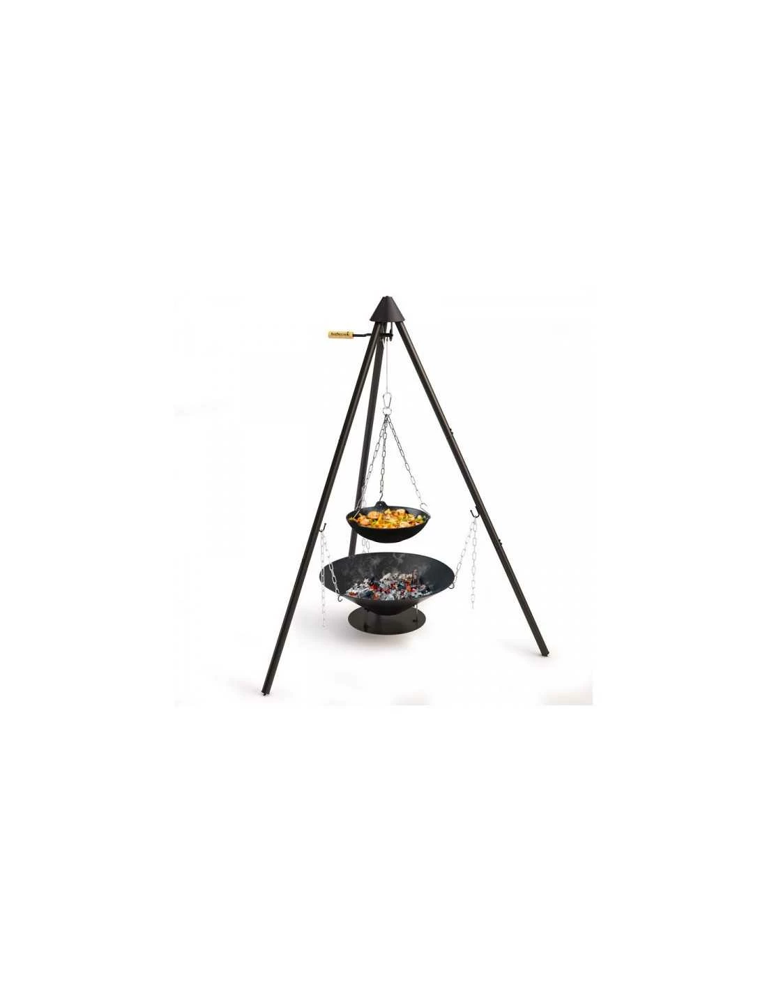 BARBECOOK BRASERO JUNKO TREPIED+GRILLE DE CUISSON – Image 4