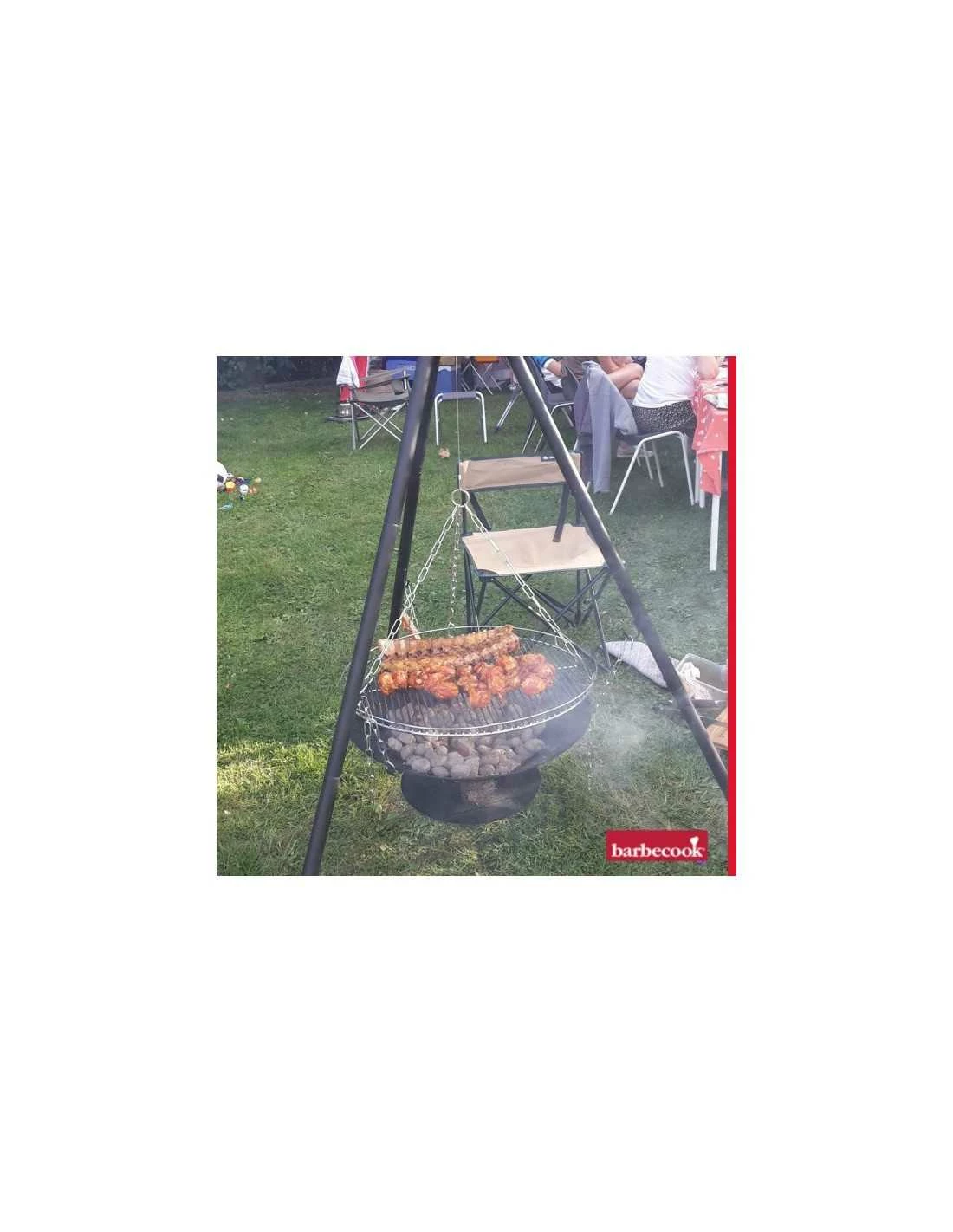 BARBECOOK BRASERO JUNKO TREPIED+GRILLE DE CUISSON – Image 5