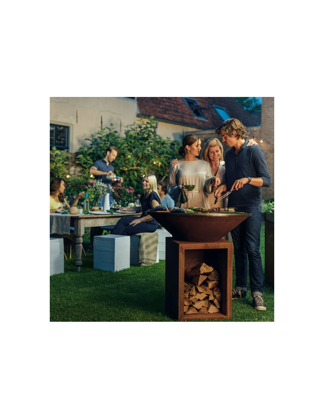 BRASERO OFYR CLASSIC STORAGE 100 CORTEN – Image 3