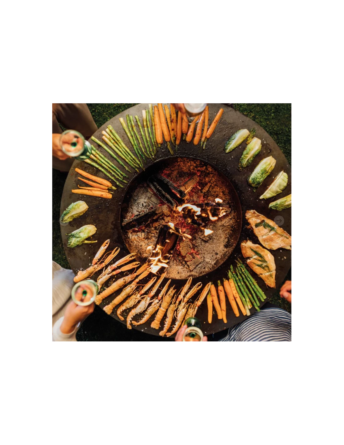 BRASERO OFYR CLASSIC STORAGE 100 CORTEN – Image 5