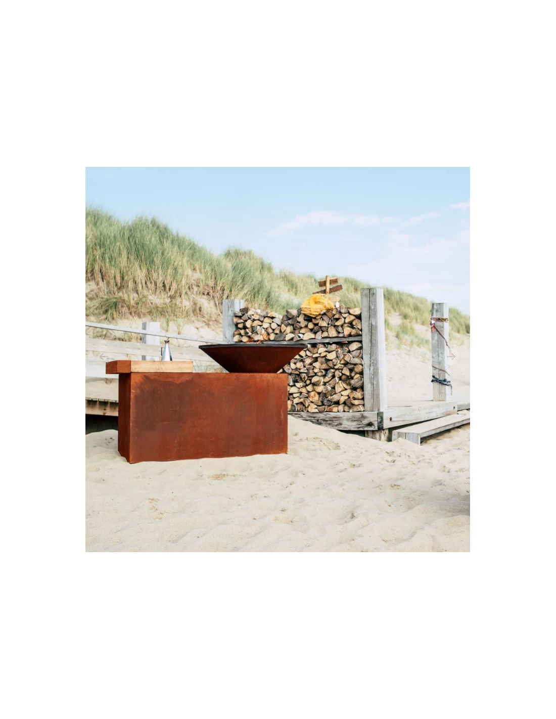 BRASERO OFYR ISLAND 100 CORTEN TECK – Image 7