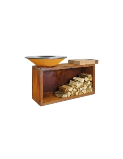 BRASERO OFYR ISLAND 85 CORTEN TECK