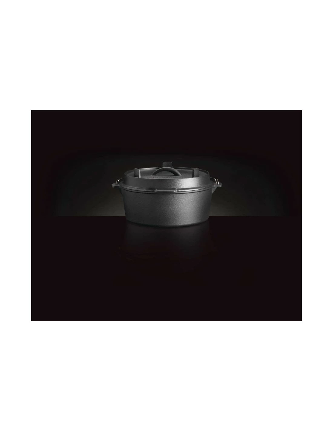 COCOTTE FONTE 6LITRES DIAM 28 CM - NAPOLEON – Image 3