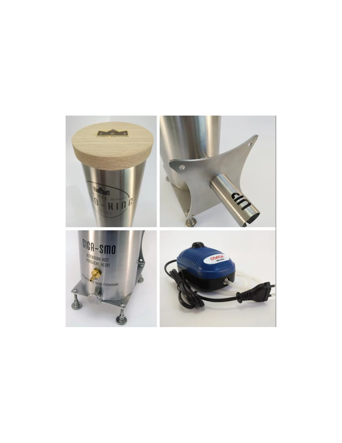 GENERATEUR FUMEE FROIDE EASY SMOKER GIGA 4L – Image 2