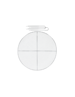 GRILLE BARBECUE MAILLE DIAM 59.5CM - ESSCHERT