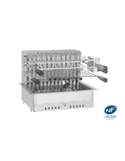 GRILLOIR A ENCASTRER OU A POSER 66CM + ROTISSERIE 8KG