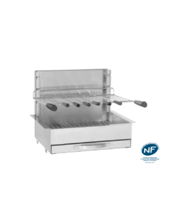 GRILLOIR A ENCASTRER OU A POSER INOX 56CM FORGE ADOUR