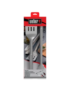 KIT 2 ACCESSOIRES INOX WEBER