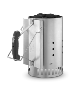 KIT CHEMINEE D'ALLUMAGE RAPIDFIRE WEBER + 2 KG BRIQUETTES