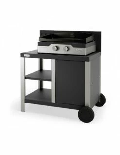 COMBO PLANCHA GAZ ALLURE DUO 260 + DESSERTE DUO