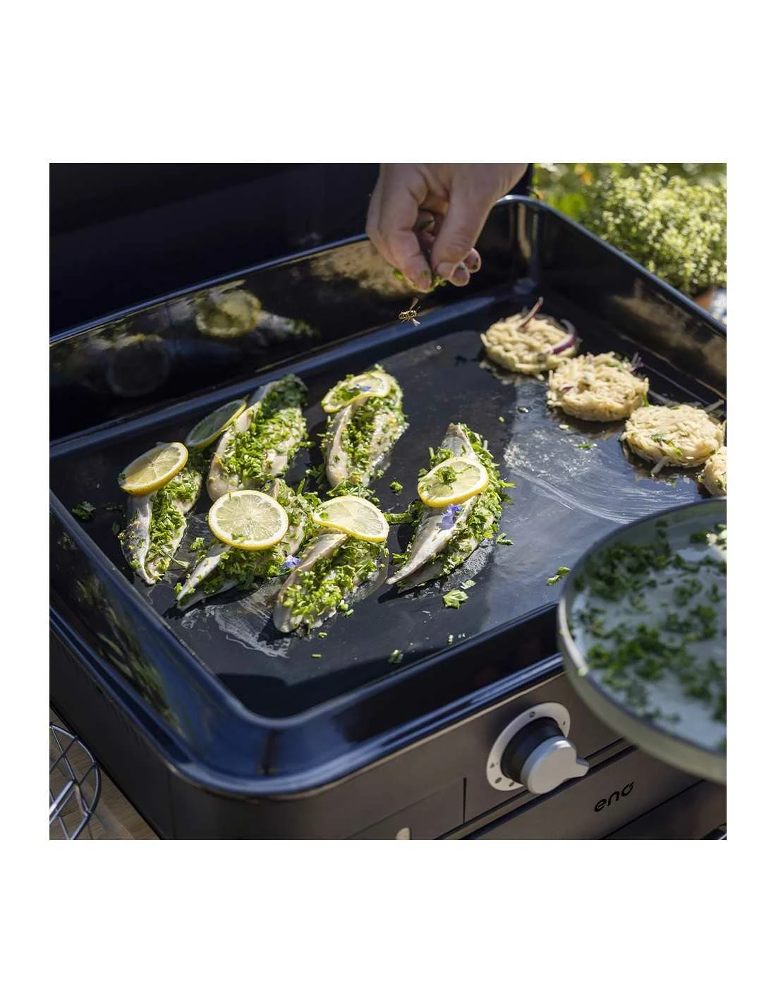 PLANCHA GAZ ENOSIGN 65 BLEU NAVY -ENO – Image 7