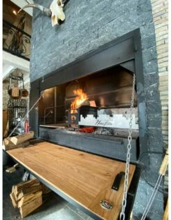 PRESENTOIR BOIS POUR BRAAI 1500