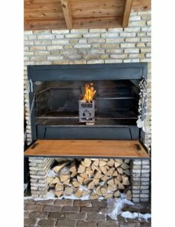 PLANCHE BOIS DE PRESENTATION + DECOUPE POUR BRAAI 800